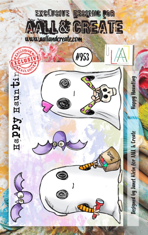 Aall And Create #953 - A7 Stamp Set - Happy Hunting