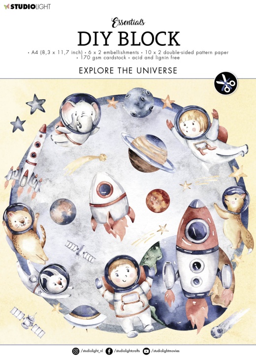Sl Diy Block Explore The Universe Essentials 294X210xmm 1 Pc Nr.17