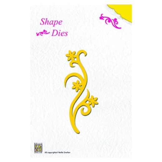 Flower Swirl Shape Die