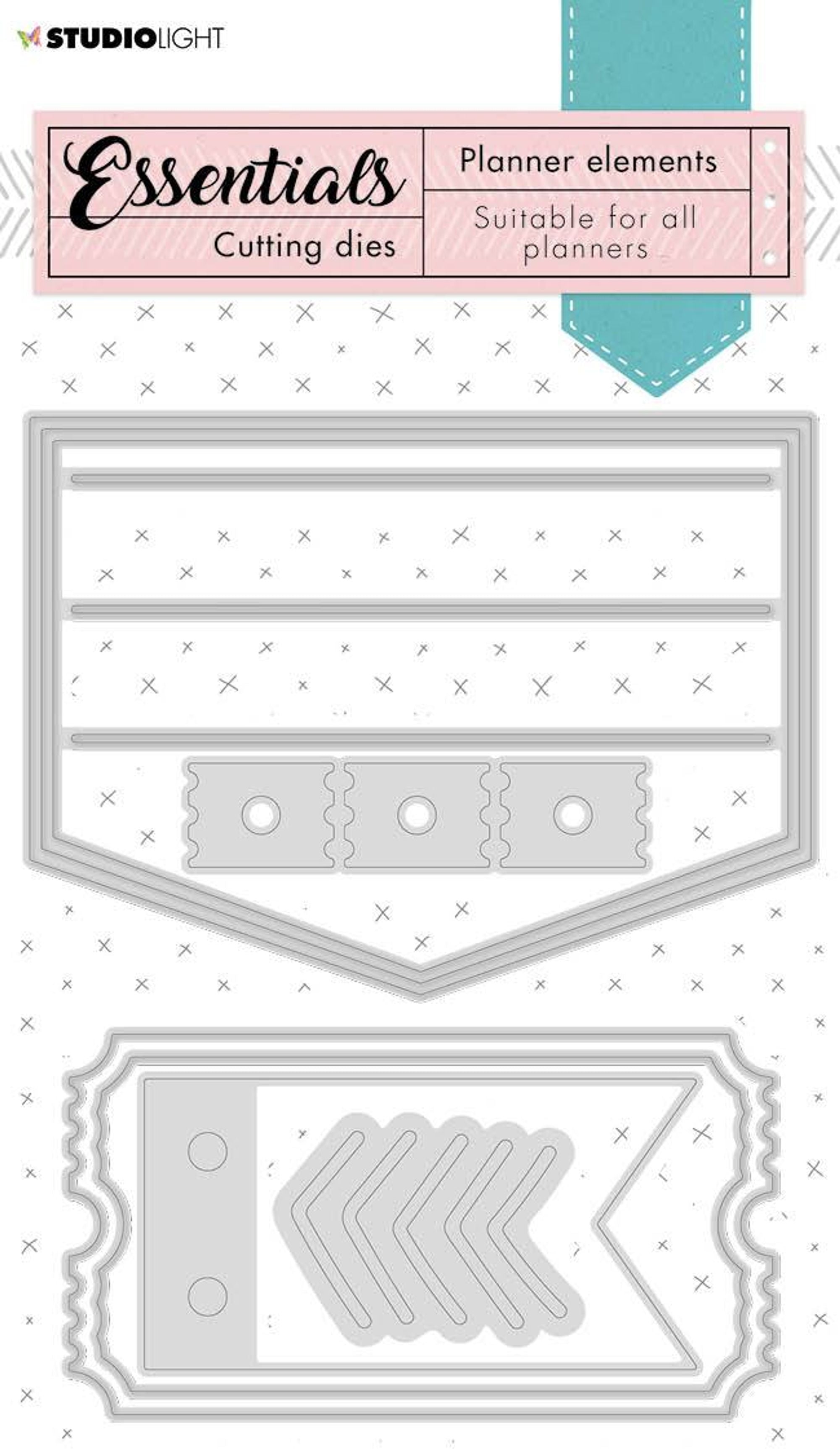 SL Clear Stamp Text Party Planner Essentials 105x148mm nr.08