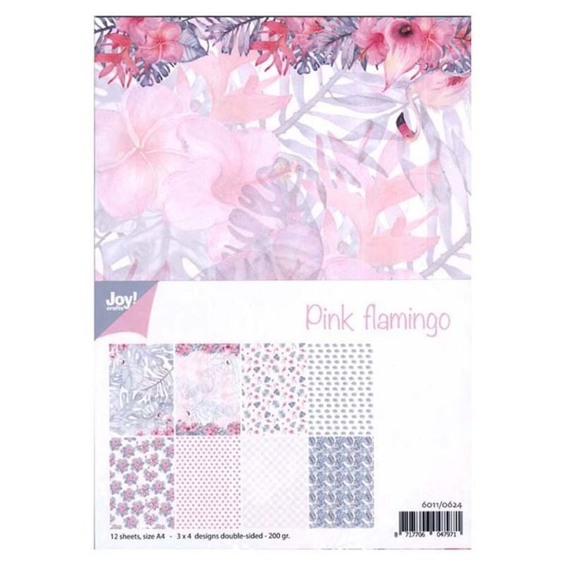 Joy! Crafts A4 Paper - Pink Flamingo