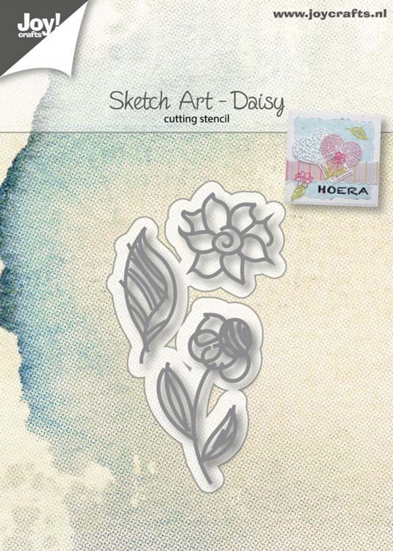Joy Craft Die - Sketch Art - Daisy