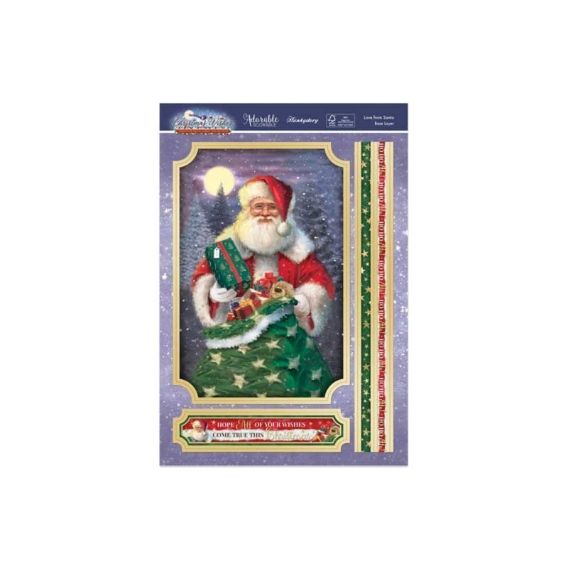 Christmas Wishes Deco-Large Set - Love From Santa