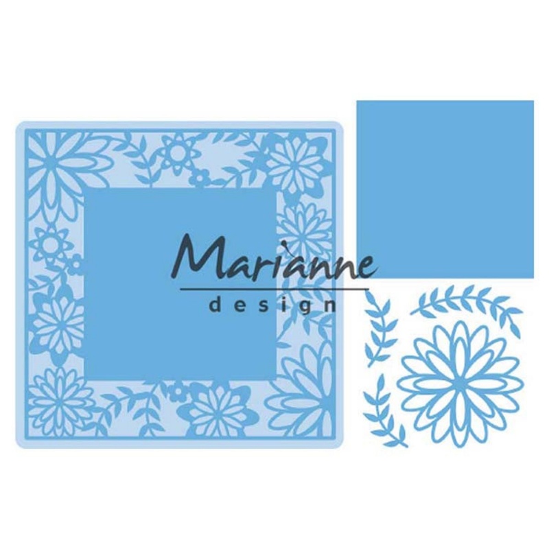 Marianne Design Creatables Flower Frame Square