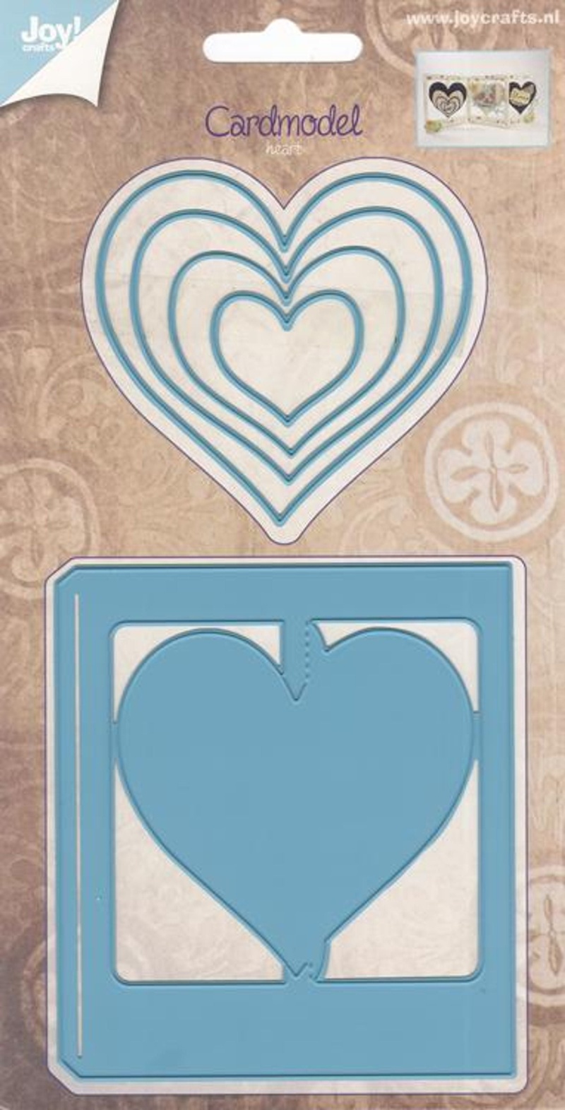 Joy! Crafts Cutting Die - Card Model Hearts