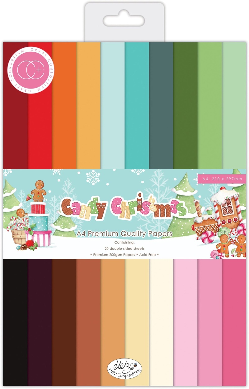 Craft Consortium Candy Christmas - A4 Paper Pad