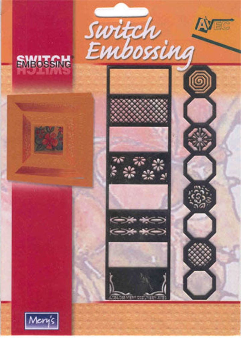 Switch Embossing Stencil - Octagon And Rectangle