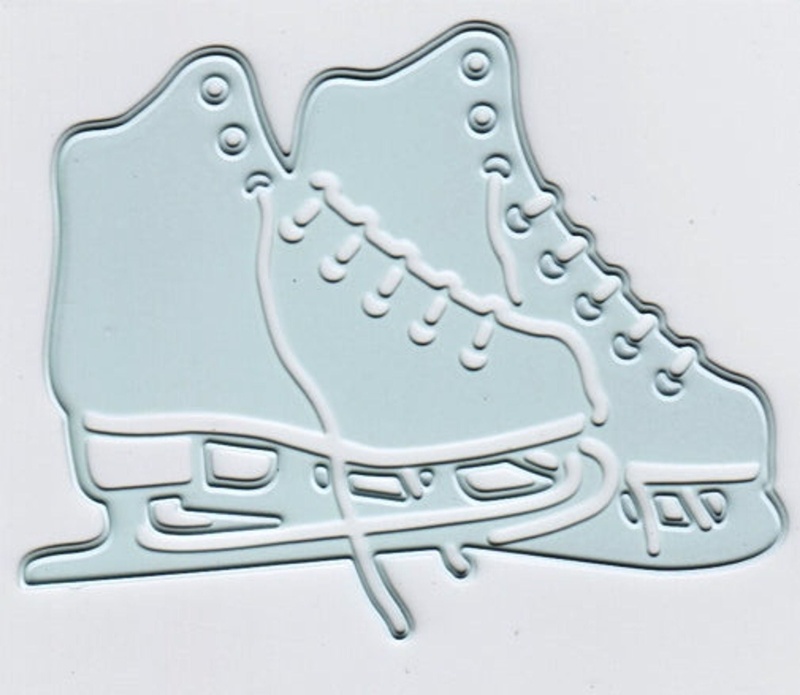 Cutting And Embossing Die - Ice Skating