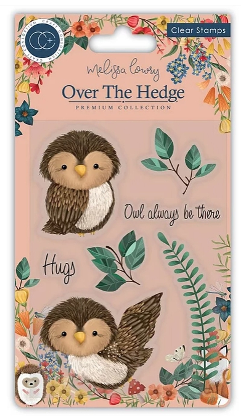 Over The Hedge - Stamp Set - Olivia The Owl