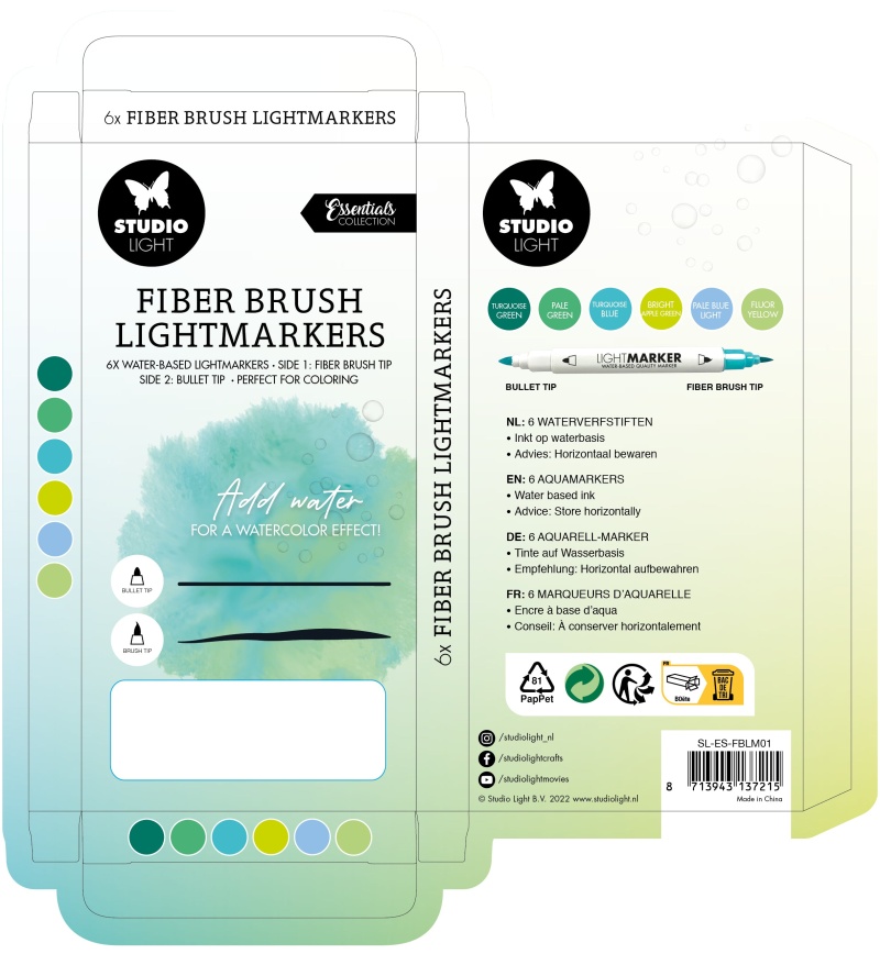 Studio Light Assorted Markers
