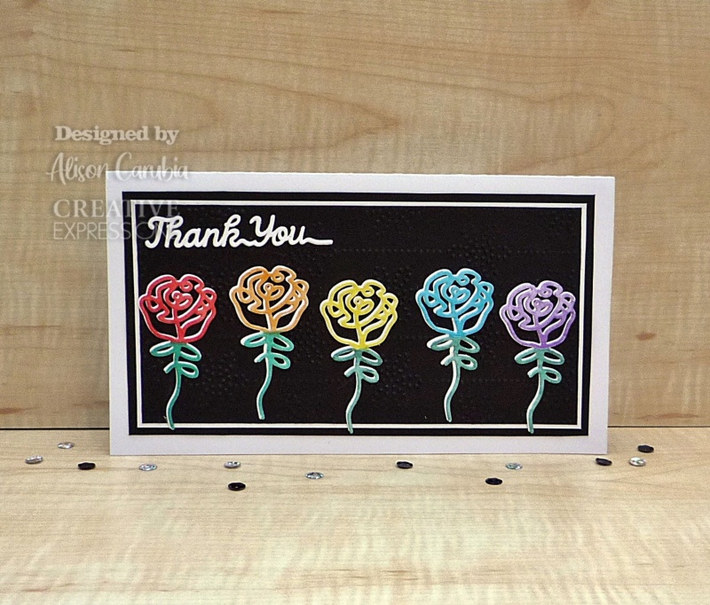 Creative Expressions One-Liner Collection Thank You Craft Die