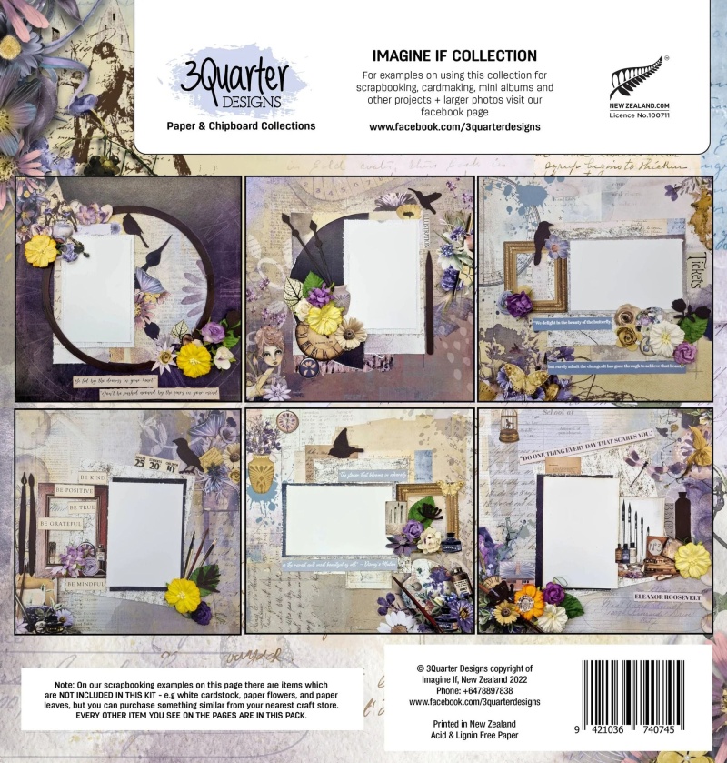 3Quarter Designs - Scrapbook Collection - Imagine If