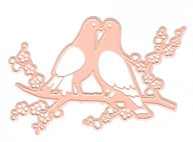 Cutting And Embossing Die - Doves