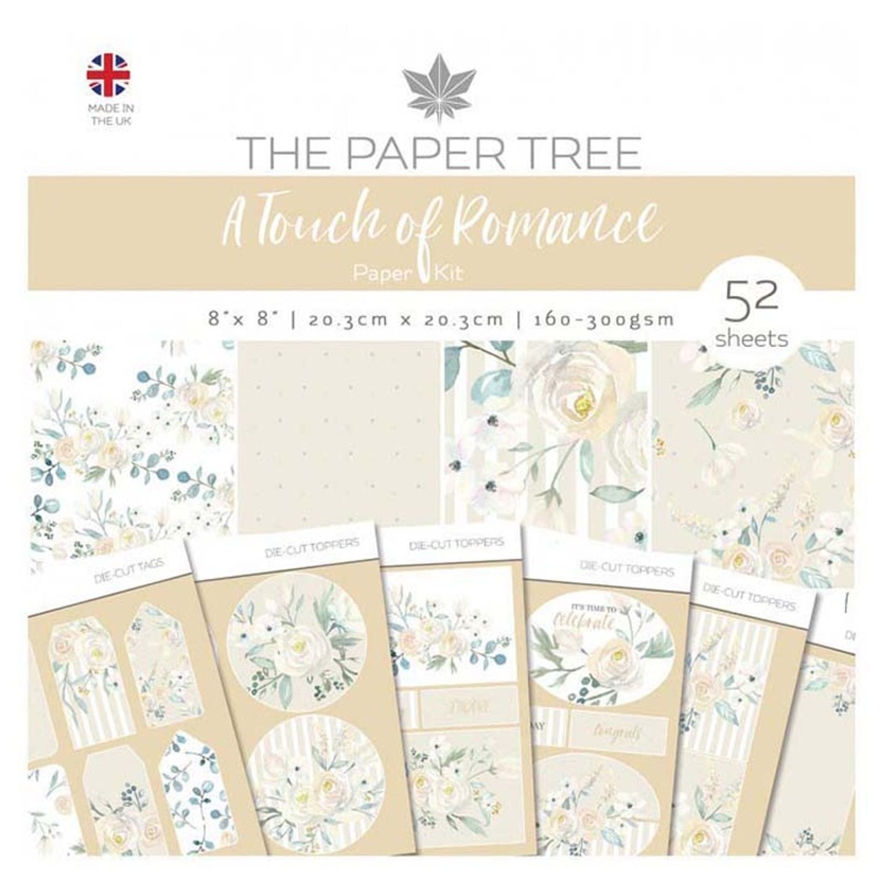 The Paper Tree A Touch Of Romance Paper Kit Inc Tags