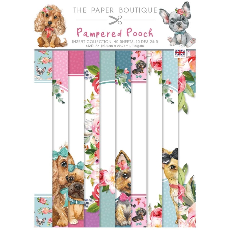 The Paper Boutique Pampered Pooch Insert Collection