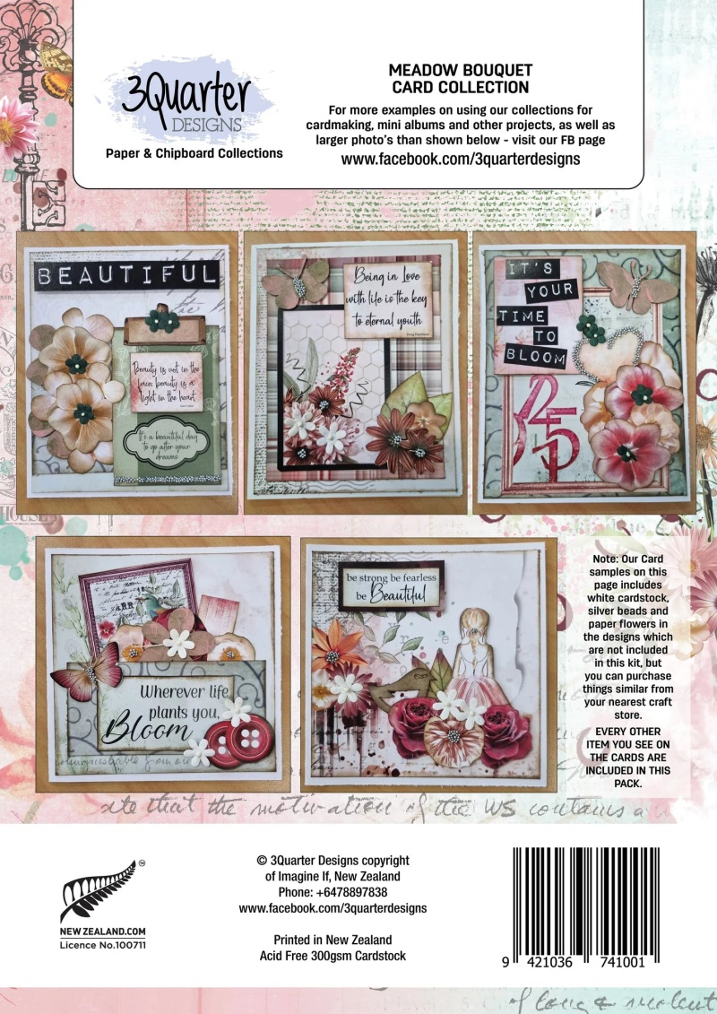 3Quarter Designs - Card Collection - Meadow Bouquet