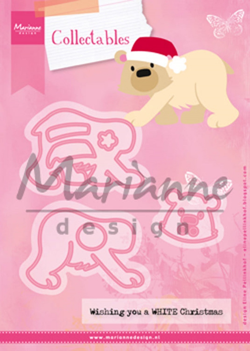 Marianne Design: Collectables Die Set - Eline's Polar Bear