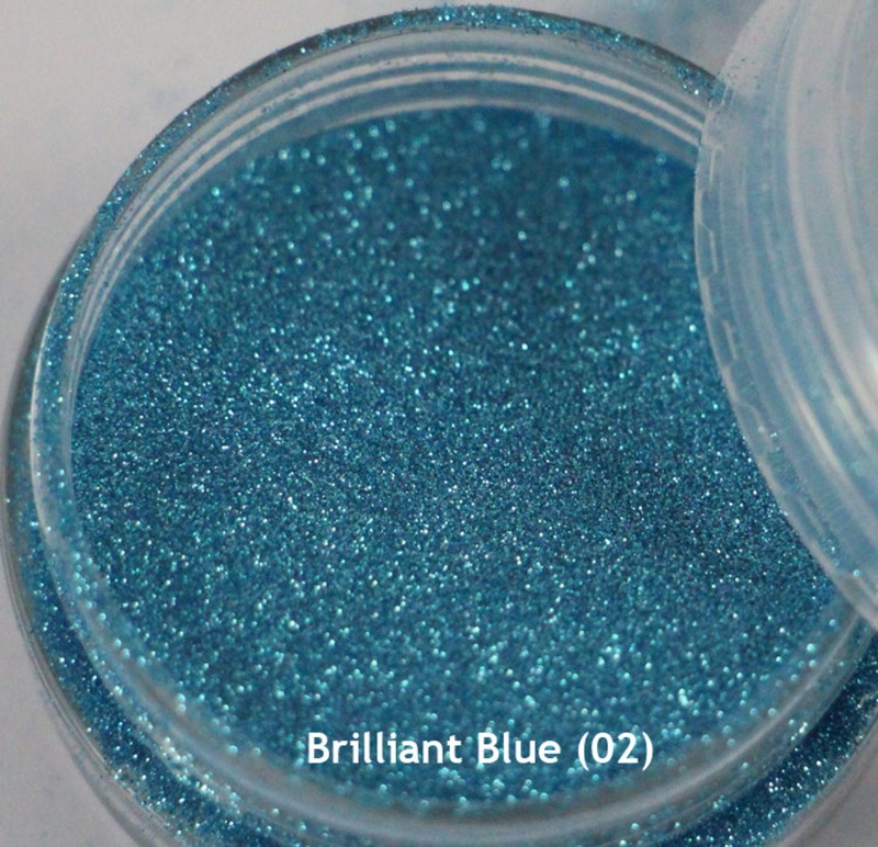 Cosmic Shimmer Polished Silk Glitter Brilliant Blue