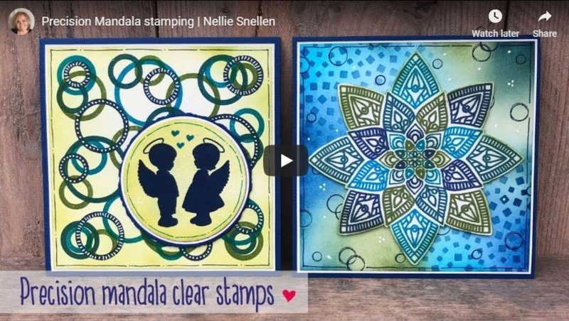 Nelle Choice Precision Stamp - Mandala 1