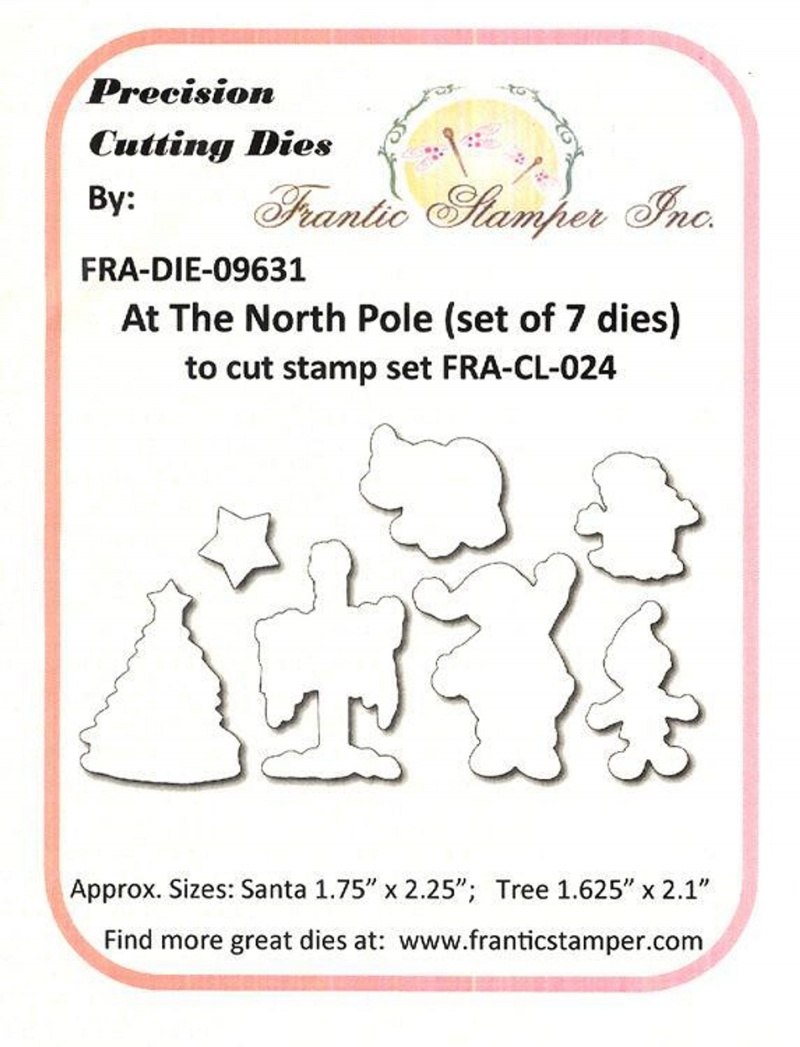 Frantic Stamper Precision Die - At The North Pole