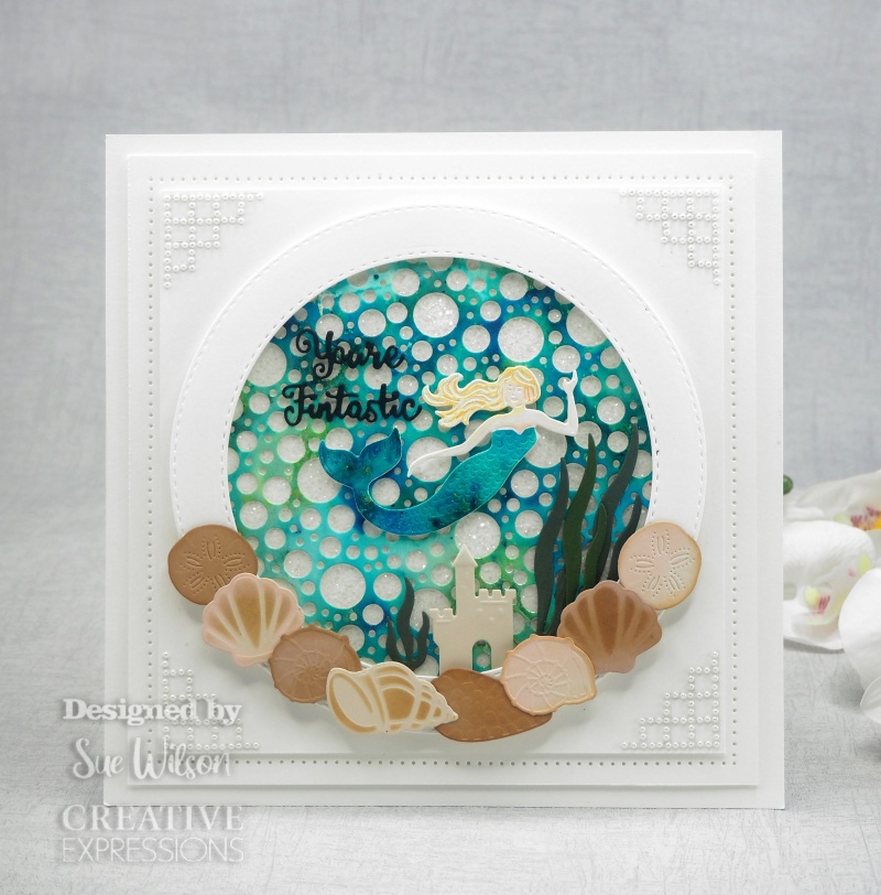 Creative Expressions Sue Wilson Background Collection Bubbles Craft Die