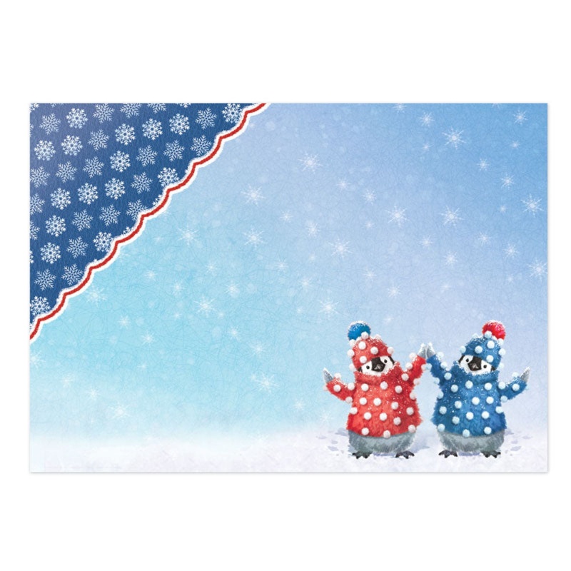 Pick Of The Penguins! Luxury Topper Set