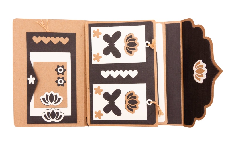 Sl Cutting Die Butterfly Journal Essentials 290X150x1mm 1 Pc Nr.162