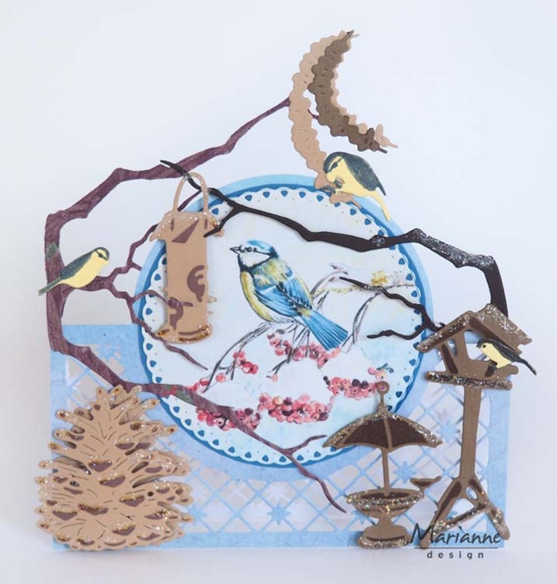 Marianne Design Creatables Tiny''s Peanut Garland And Branch