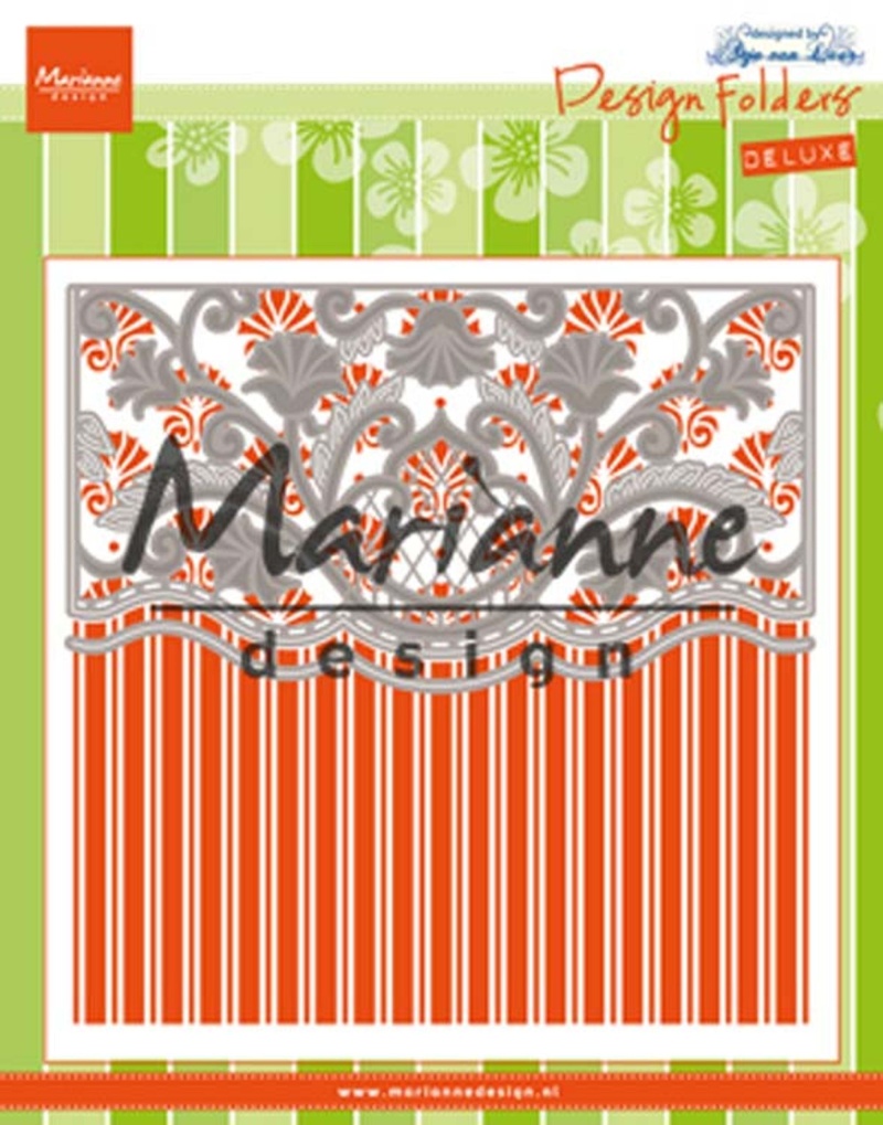 Marianne Design Embossing Folder Anja's Ornamental