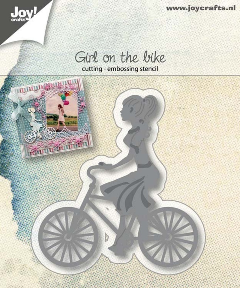Joy! Craft Die - Girl On A Bike