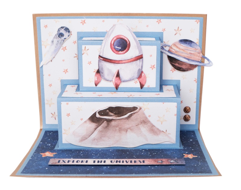 Sl Cutting Die Gift Pop-Up Card Essentials 140X200x1mm 9 Pc Nr.213