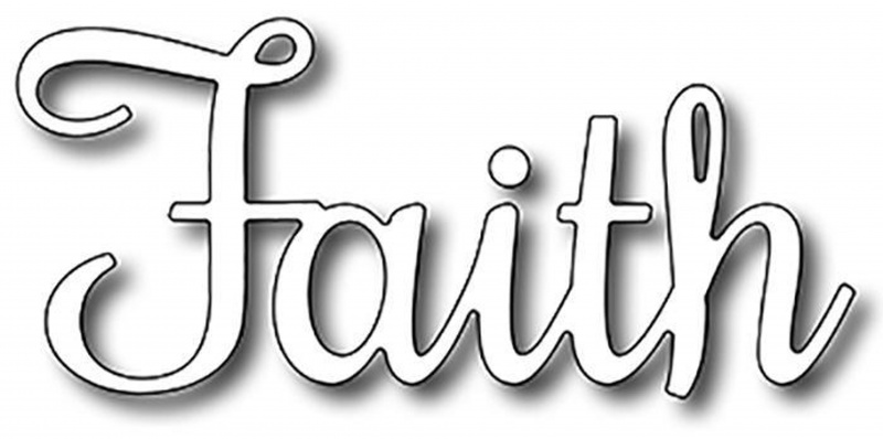 Frantic Stamper Precision Die - Faith