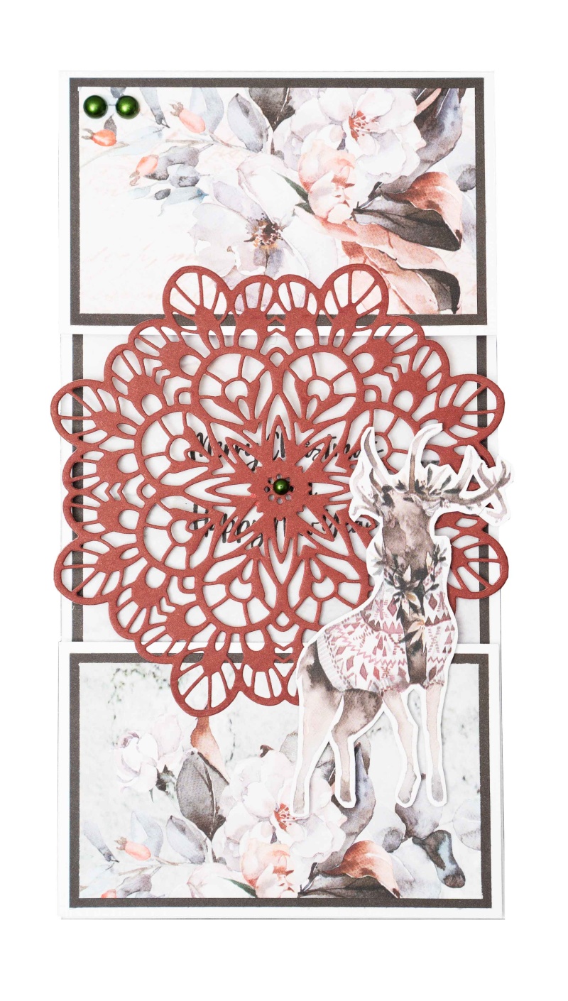 Sl Cutting Dies Christmas Winter Mandala Essentials 110X110x1mm 1 Pc Nr.248