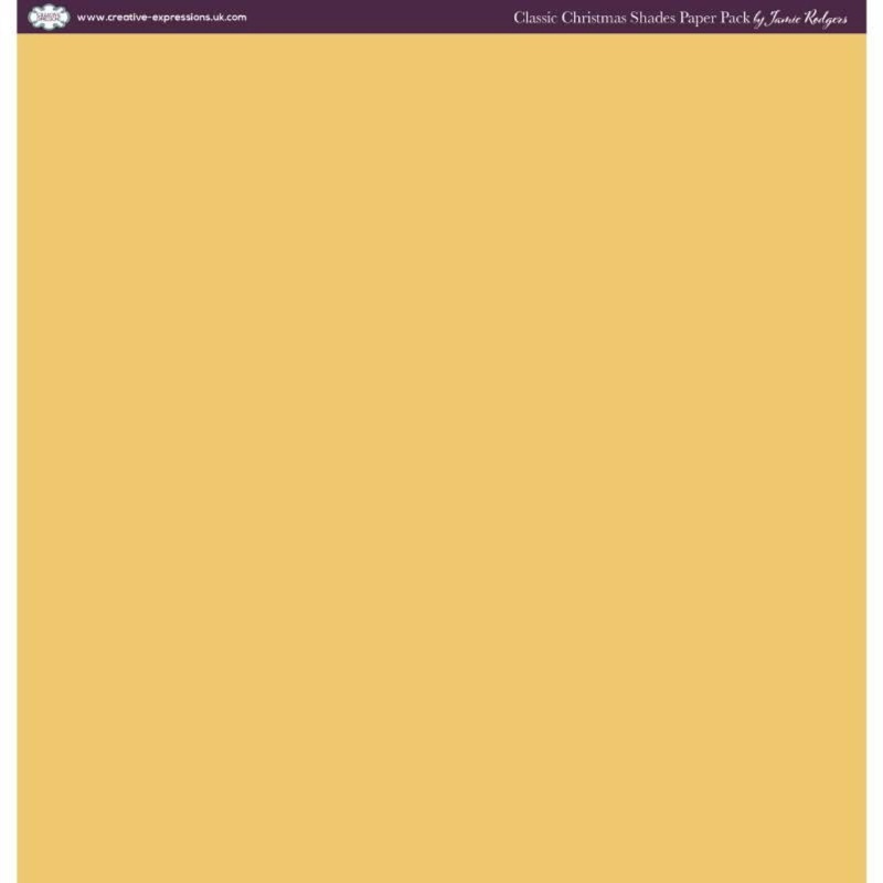 Creative Expressions Jamie Rodgers Classic Christmas Shades 8 In X 8 In Paper Pack