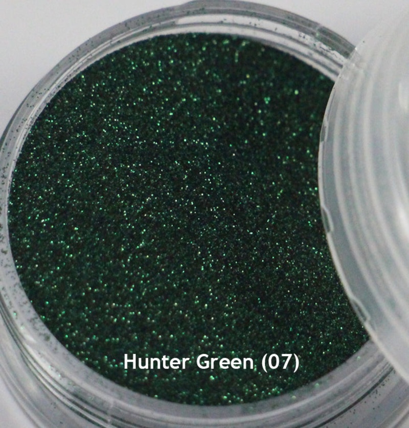 Cosmic Shimmer Polished Silk Glitter Hunter Green