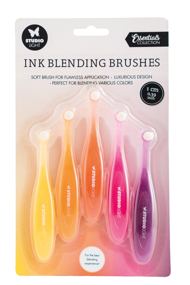 Sl Ink Blending Brushes 10 Mm Essential Tools 160X290x25mm 5 Pc Nr.03