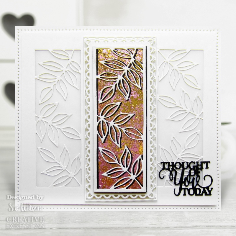 Creative Expressions Sue Wilson Mini Sentiments Thought Of You Today Craft Die