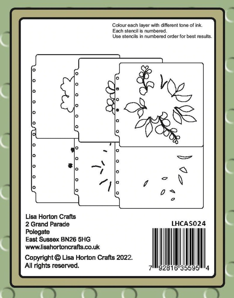 Buttercup Bloom Layering Stencils