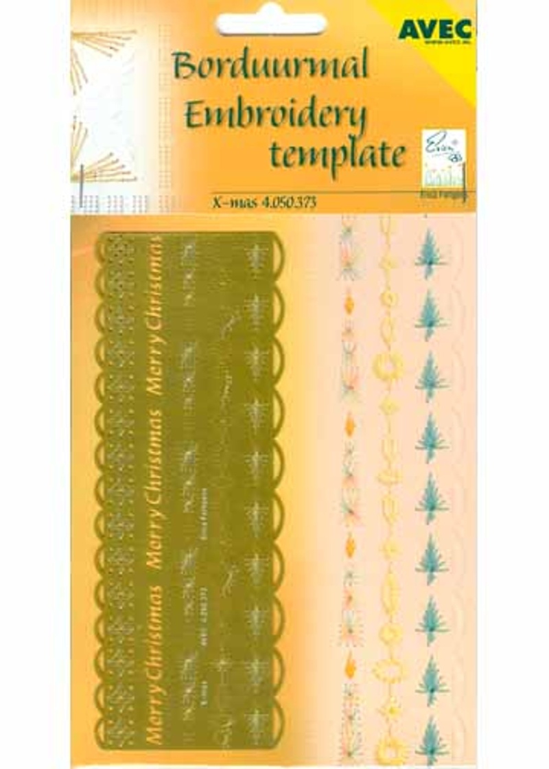 Special Embroidery Template Christmas