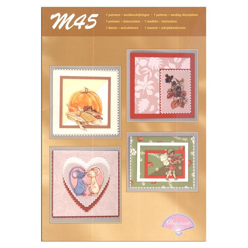 Pergamano Pattern Booklet M45 3D Parchment