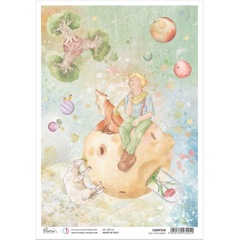 Ciao Bella Rice Paper A4 The Little Prince