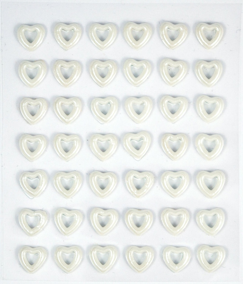 Craft Consortium Belle Fleur - Enamel Hearts