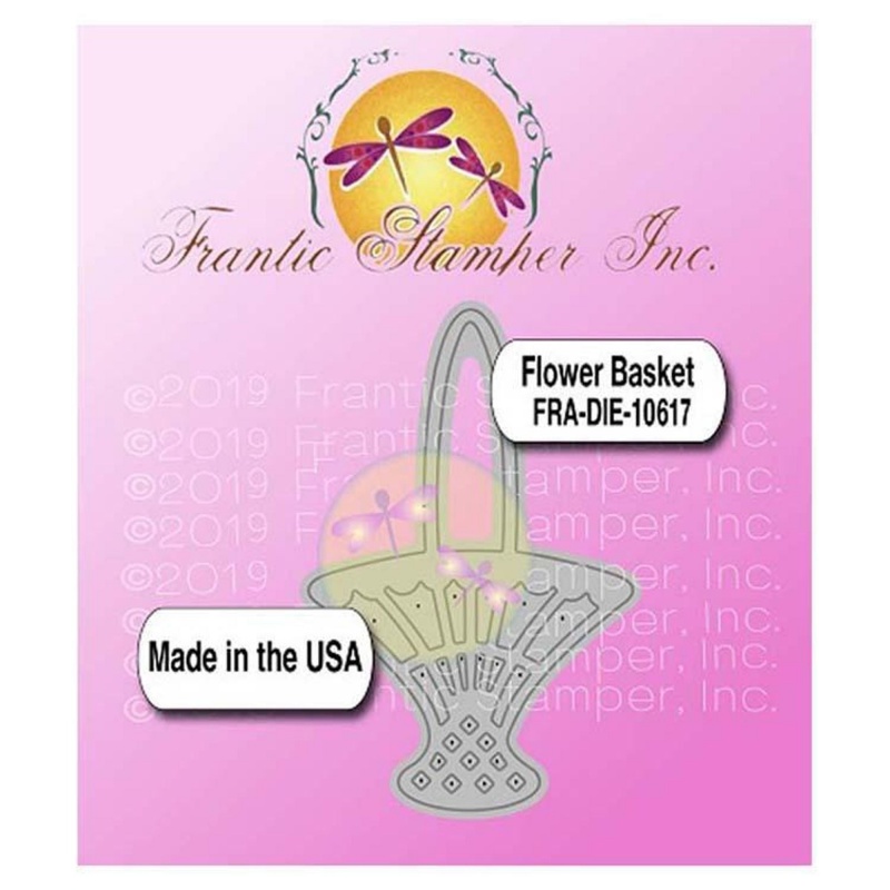 Frantic Stamper Precision Die - Flower Basket