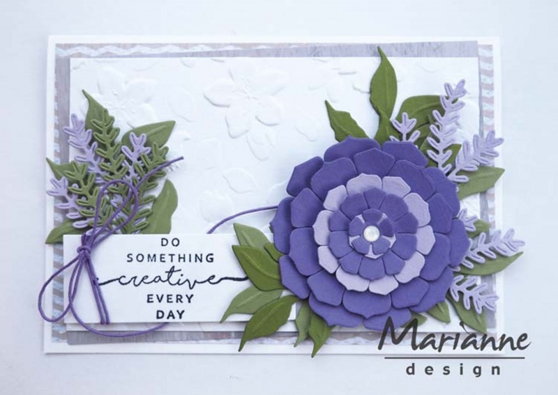 Marianne Design Embossing Folder Blossom