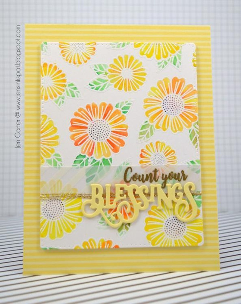 Frantic Stamper Clear Stamp Set - Fabulous Florals