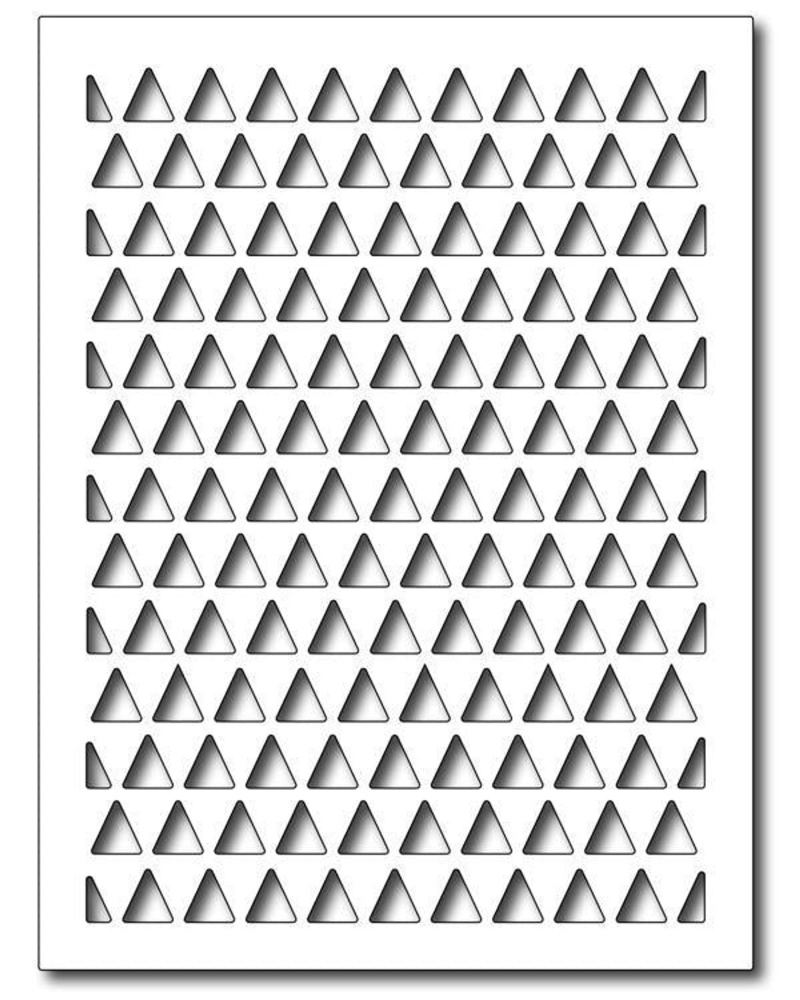 Frantic Stamper - Precision Dies - Triangle Card Panel