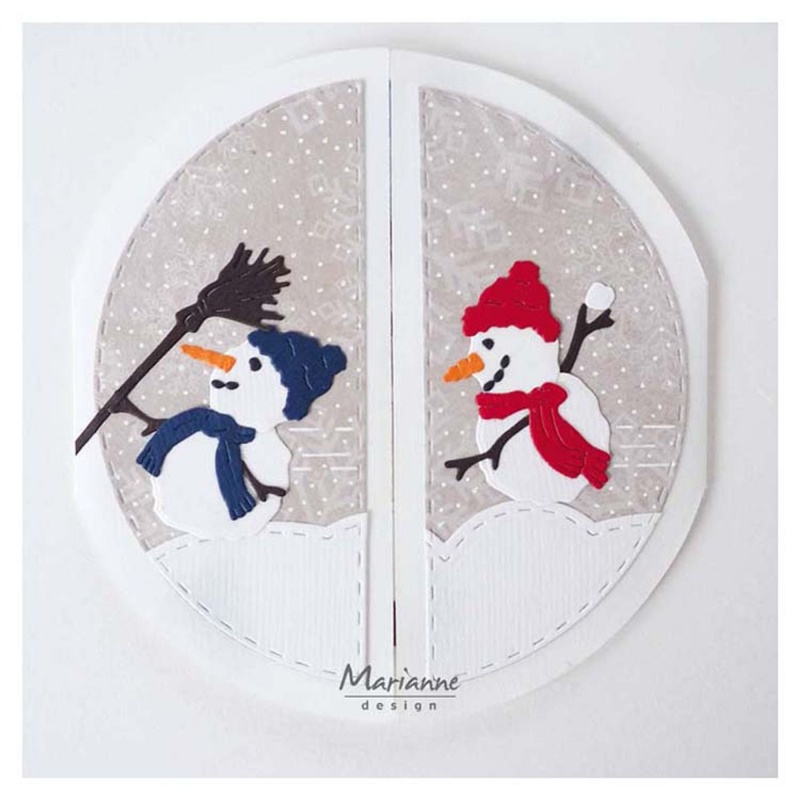 Marianne Design Createables Tiny's Frosty Snowmen