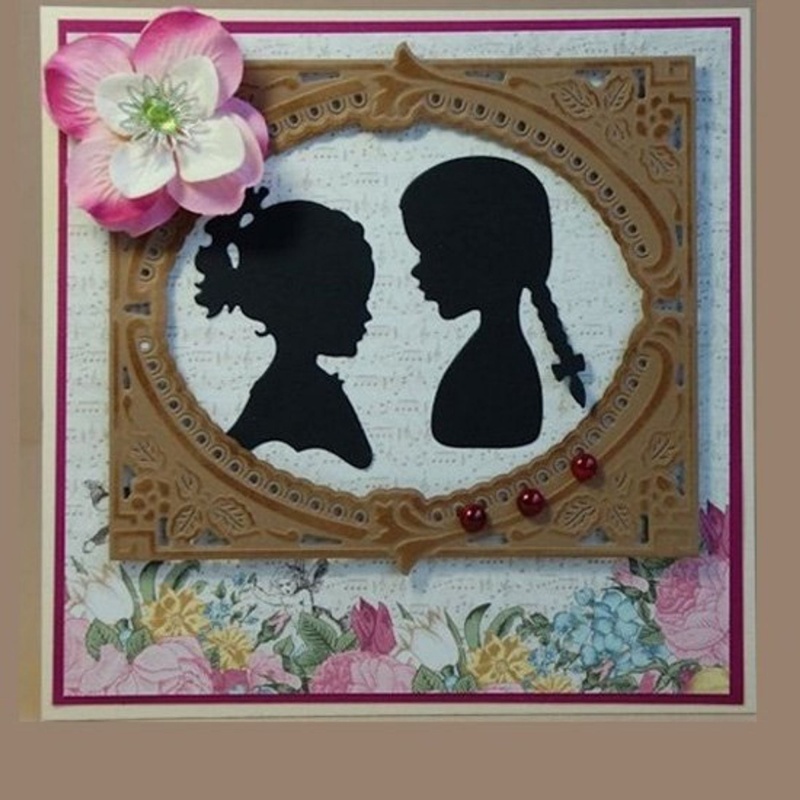 Marianne Design: Creatables Dies - Silhouette Girl With Ponytail
