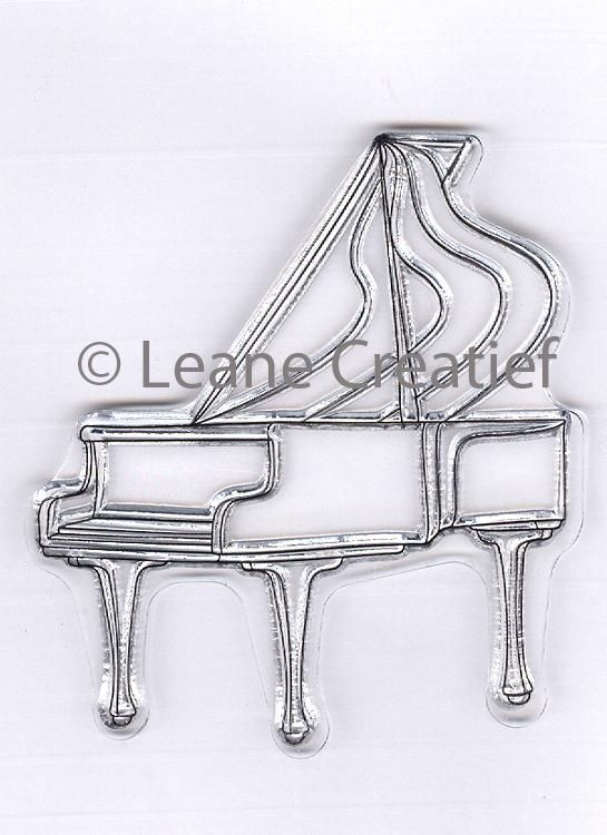 Doodle Clear Stamp Piano