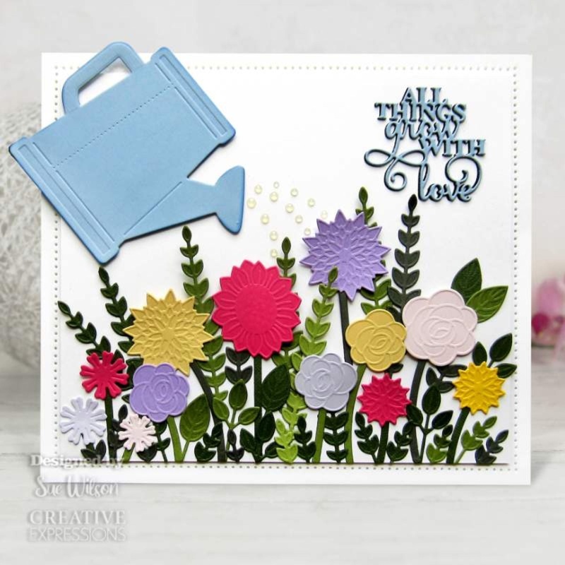 Creative Expressions Sue Wilson Mini Expressions All Things Grow With Love Craft Die